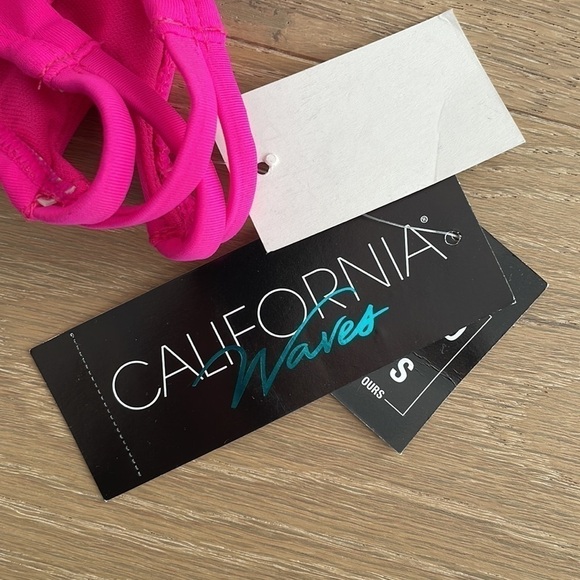 NWT California Waves Cheeky Bikini Bottoms - Picture 4 of 4